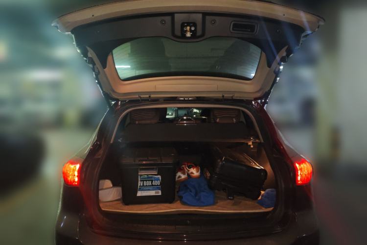 Used Infiniti EX 2011 EX25 Elegant Edition Trunk