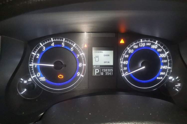 Used Infiniti EX 2011 EX25 Luxury Edition Instrument Cluster