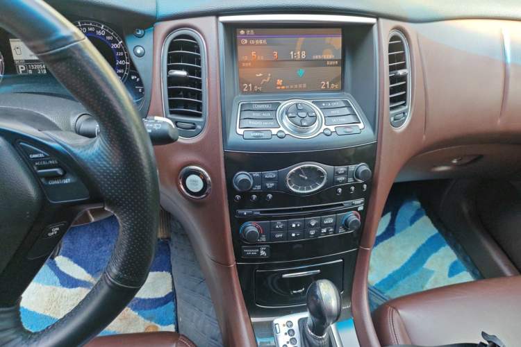 Used Infiniti EX 2013 EX25 Two-Wheel-Drive Elegant Edition Audio And AC Panel