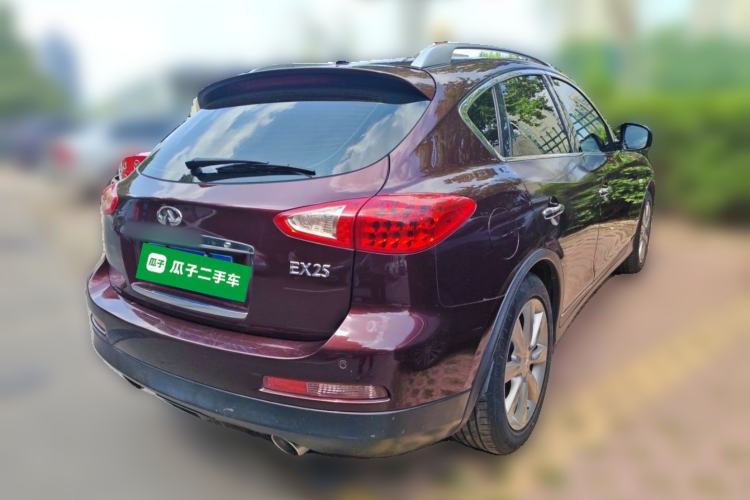 Used Infiniti EX 2013 EX25 Two-Wheel-Drive Elegant Edition Rear Right 45 Deg