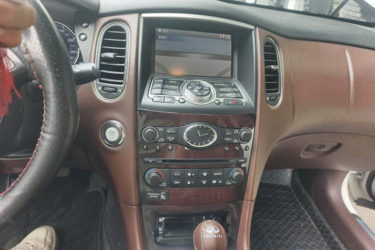 Used Infiniti EX 2013 EX25 Two-Wheel-Drive Elegant Edition Audio And AC Panel