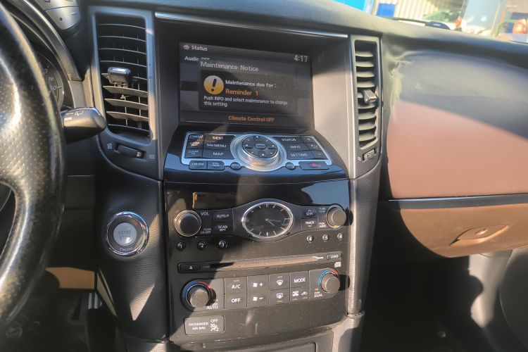 Used Infiniti FX 2009 FX35 Standard Edition Audio And AC Panel