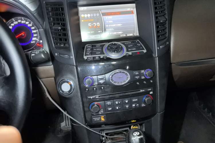 Used Infiniti FX 2009 FX35 Ultimate Edition Audio And AC Panel