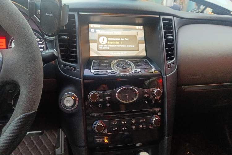 Used Infiniti FX 2009 FX35 Ultimate Edition Audio And AC Panel