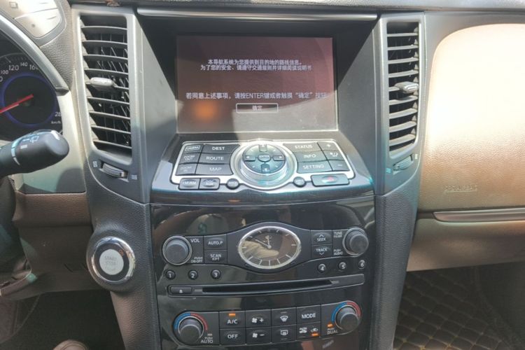 Used Infiniti FX 2010 FX35 Standard Edition Audio And AC Panel