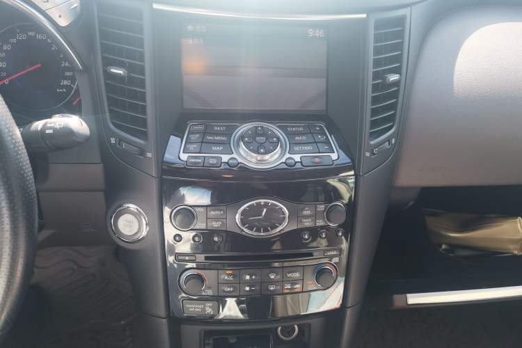 Used Infiniti FX 2010 FX35 Standard Edition Audio And AC Panel