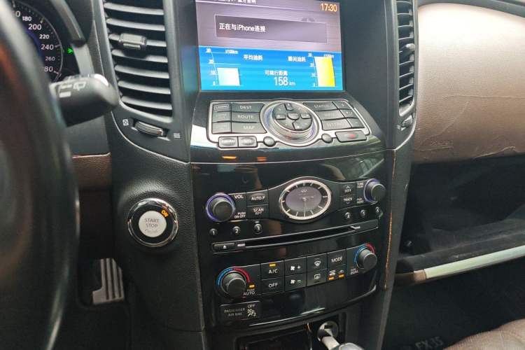Used Infiniti FX 2011 FX35 Supreme Edition Audio And AC Panel