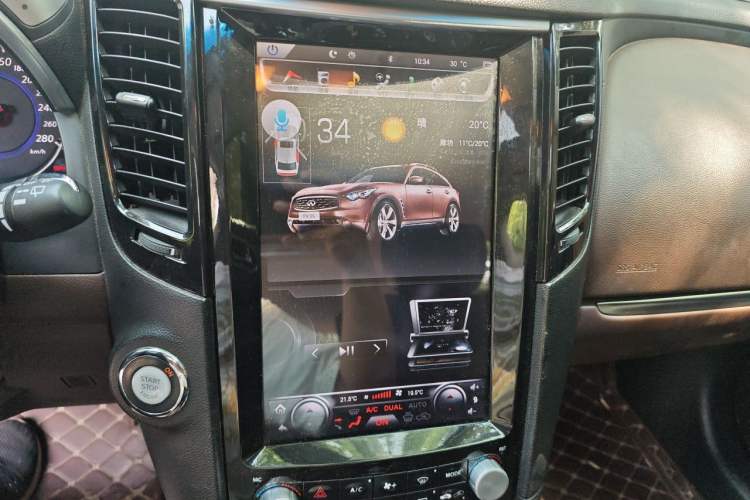 Used Infiniti FX 2011 FX35 Supreme Edition Audio And AC Panel