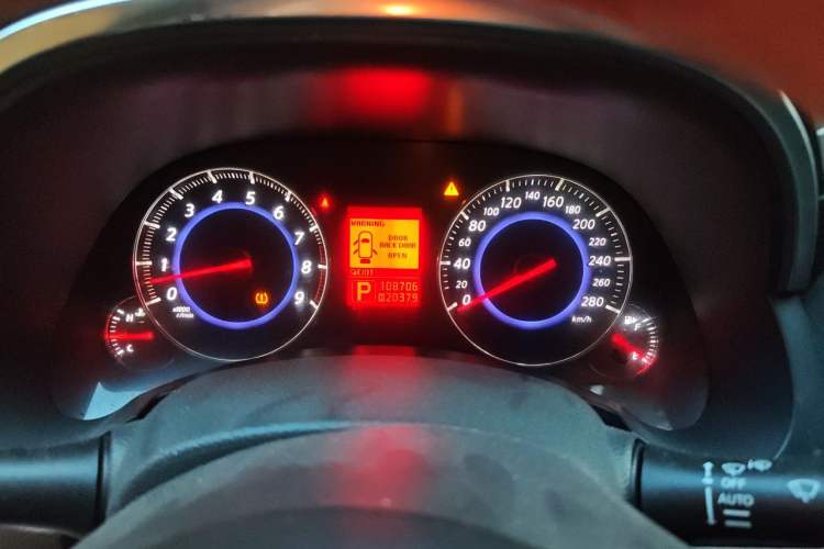 Used Infiniti FX 2011 FX35 Supreme Edition Instrument Cluster