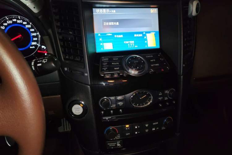 Used Infiniti FX 2011 FX35 Jinshang Standard Edition Audio And AC Panel