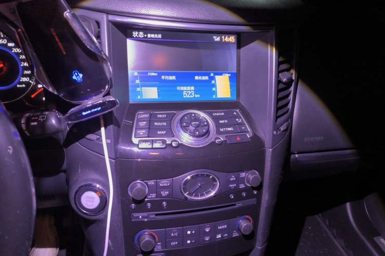 Used Infiniti FX 2011 FX35 Standard Edition Audio And AC Panel