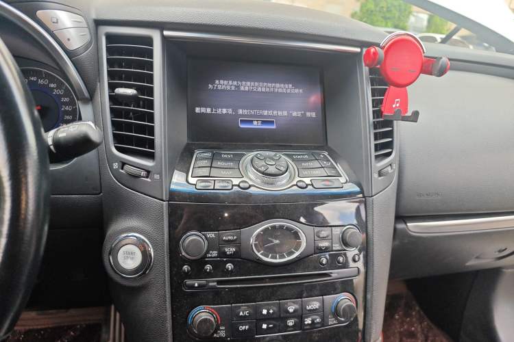 Used Infiniti FX 2011 FX35 Jinshang Overdrive Edition Audio And AC Panel