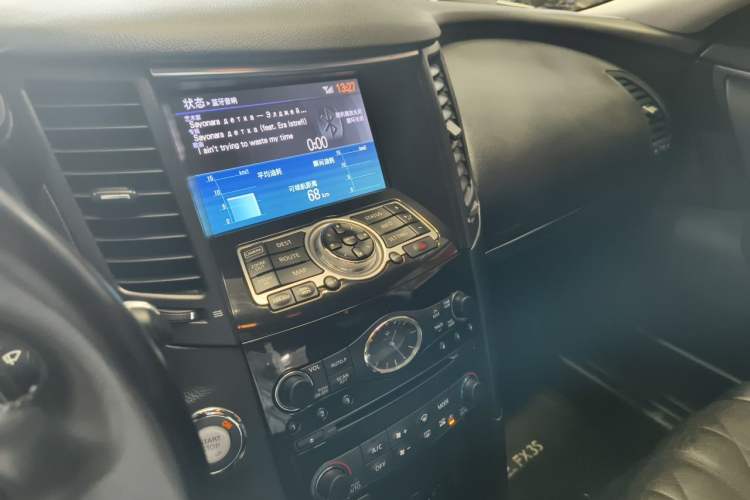Used Infiniti FX 2011 FX35 Supreme Edition Audio And AC Panel
