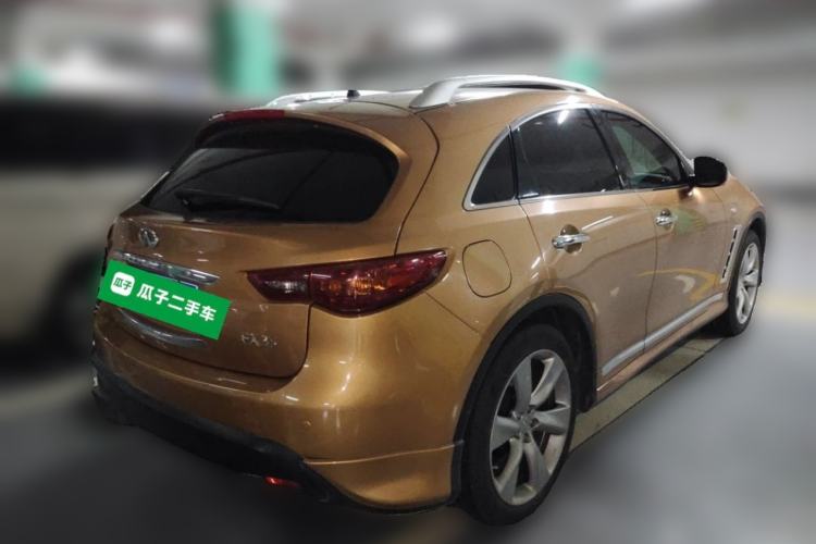 Used Infiniti FX 2011 FX35 Jinshang Overdrive Edition Rear Right 45 Deg