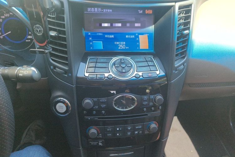 Used Infiniti FX 2013 FX37 Standard Edition Audio And AC Panel