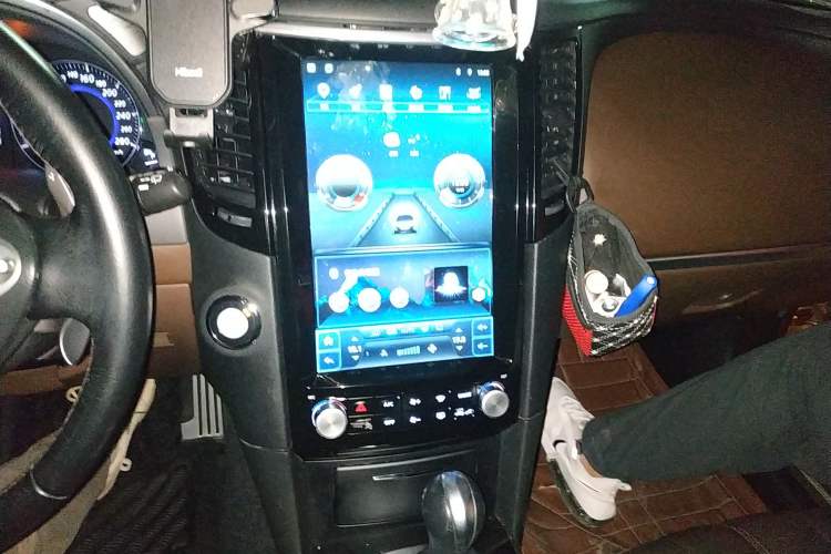 Used Infiniti FX 2013 FX37 Enhanced Upgrade Model Audio And AC Panel