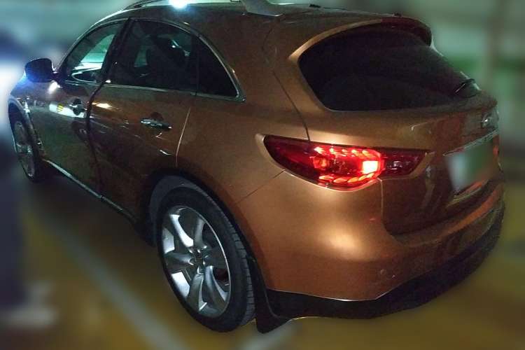 Used Infiniti FX 2013 FX37 Enhanced Upgrade Model Rear Left 45 Deg