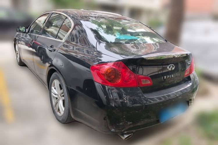 Used Infiniti G Series 2010 G25 Sedan Luxury Sport Edition Rear Left 45 Deg