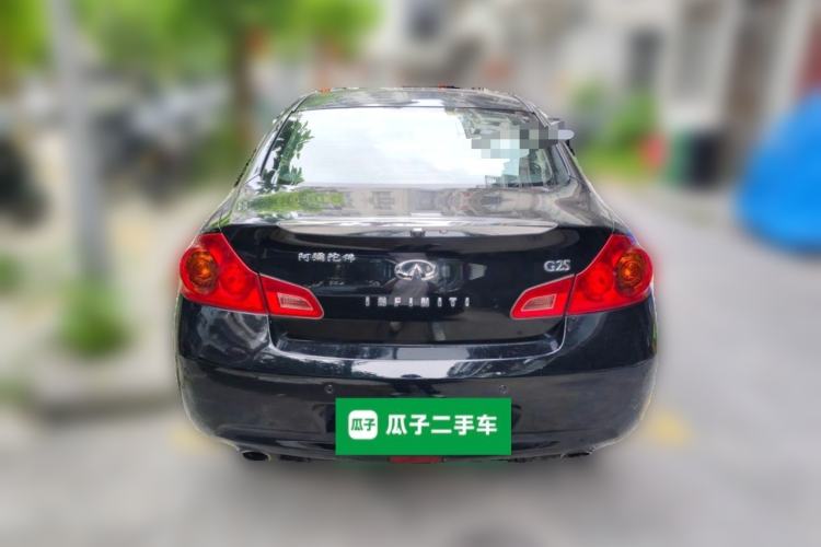 Used Infiniti G Series 2010 G25 Sedan Luxury Sport Edition Rear