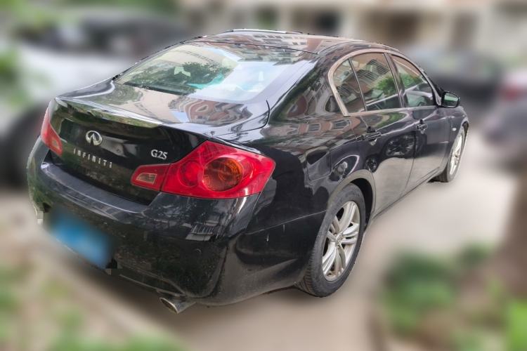 Used Infiniti G Series 2010 G25 Sedan Luxury Sport Edition Rear Right 45 Deg