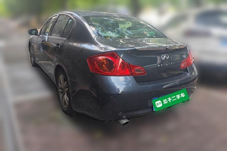 Used Infiniti G Series 2010 G25 Sedan Luxury Sport Edition Rear Left 45 Deg