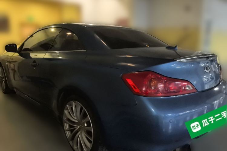 Used Infiniti G Series 2010 G37 Coupe Convertible Rosewood Edition Rear Left 45 Deg