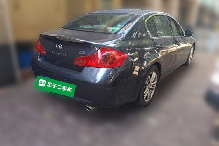 Used Infiniti G Series 2010 G25 Sedan Luxury Sport Edition Rear Right 45 Deg