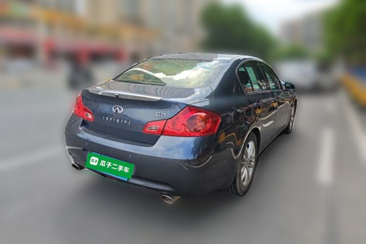 Used Infiniti G Series 2010 G25 Sedan Sport Edition Rear Right 45 Deg