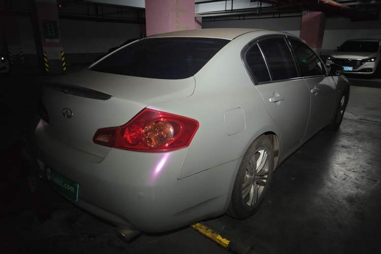 Used Infiniti G Series 2010 G25 Sedan Sport Edition Rear Right 45 Deg