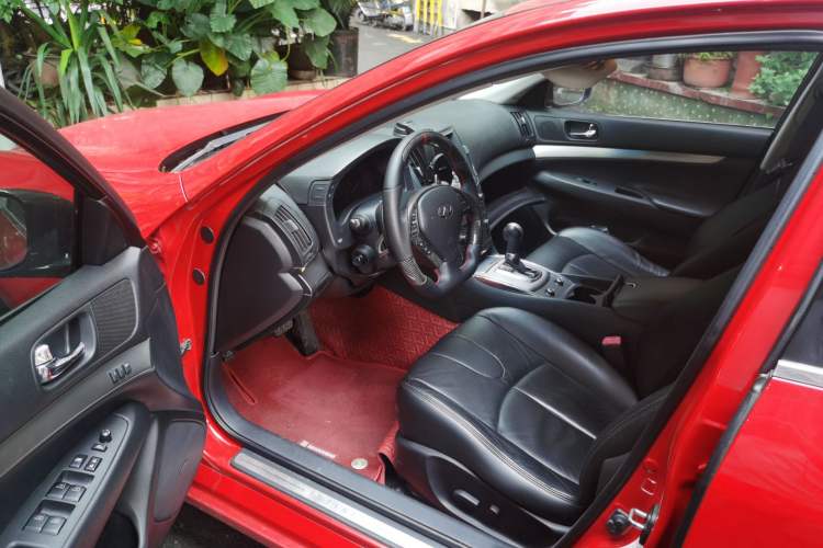 Used Infiniti G Series 2010 G25 Sedan Luxury Sport Edition Driver Seat