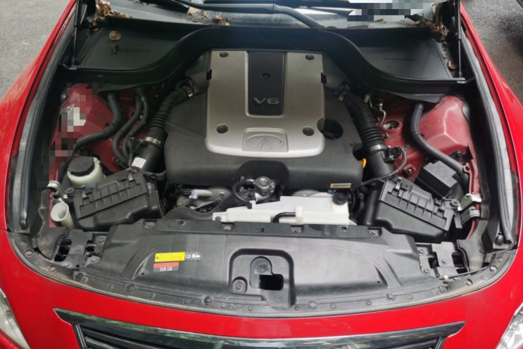 Used Infiniti G Series 2010 G25 Sedan Luxury Sport Edition Engine Bay