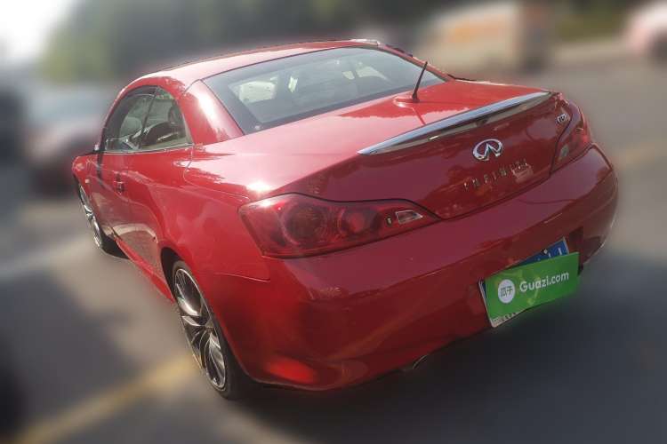 Used Infiniti G Series 2010 G37 Coupe Convertible Alloy Edition Rear Left 45 Deg
