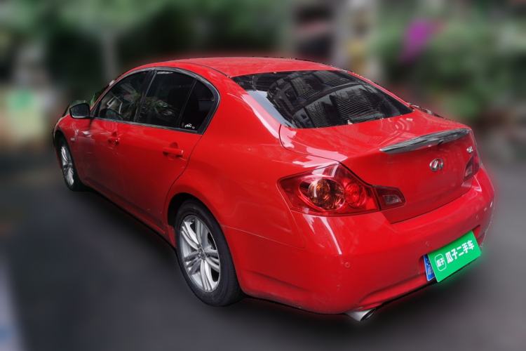 Used Infiniti G Series 2010 G25 Sedan Luxury Sport Edition Rear Left 45 Deg
