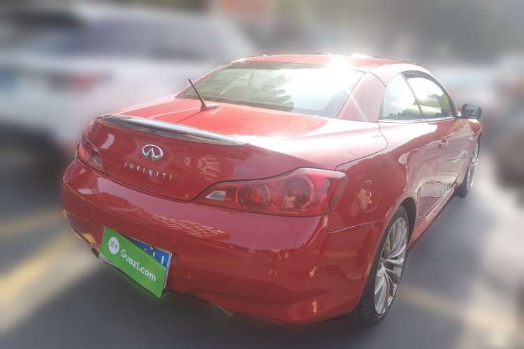 Used Infiniti G Series 2010 G37 Coupe Convertible Alloy Edition Rear Right 45 Deg