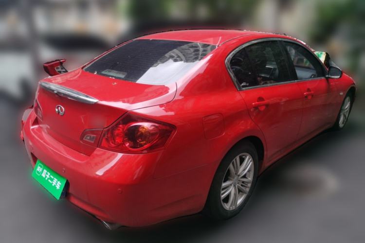 Used Infiniti G Series 2010 G25 Sedan Luxury Sport Edition Rear Right 45 Deg