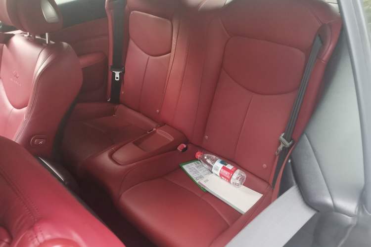 Used Infiniti G Series 2010 G37 Coupe Convertible Rosewood Edition Left Rear Seat