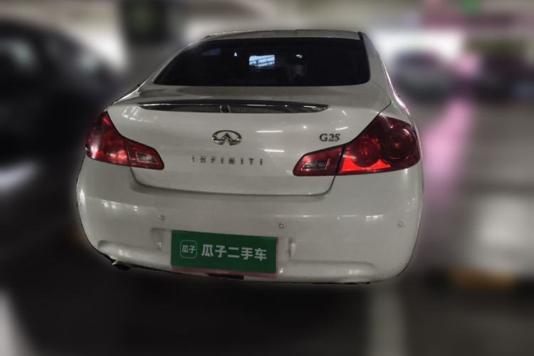 Used Infiniti G Series 2010 G25 Sedan Luxury Sport Edition Rear