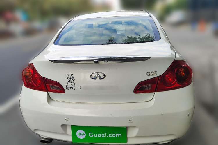 Used Infiniti G Series 2010 G25 Sedan Luxury Sport Edition Rear