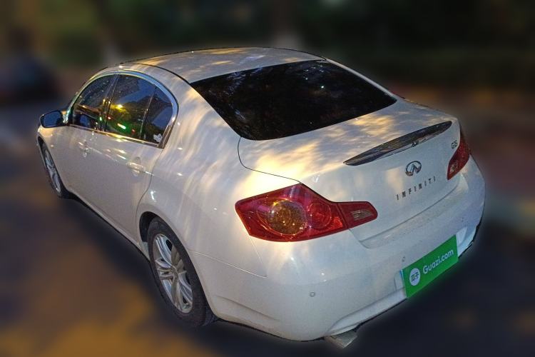 Used Infiniti G Series 2010 G25 Sedan Luxury Sport Edition Rear Left 45 Deg
