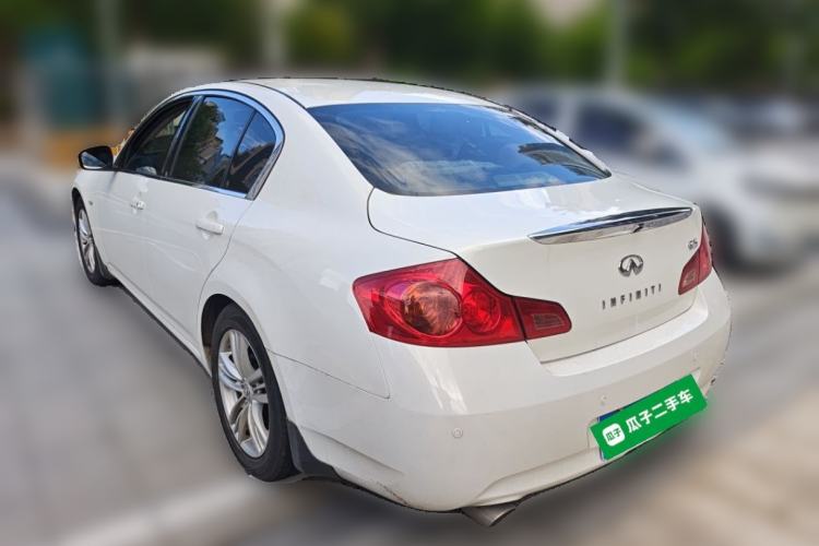 Used Infiniti G Series 2010 G25 Sedan Luxury Sport Edition Rear Left 45 Deg