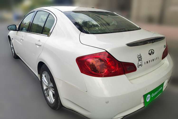 Used Infiniti G Series 2010 G25 Sedan Luxury Sport Edition Rear Left 45 Deg