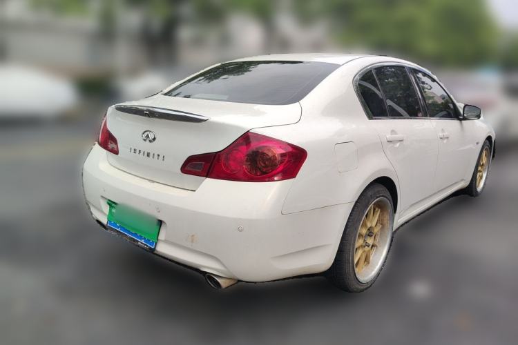 Used Infiniti G Series 2010 G25 Sedan Sport Edition Rear Right 45 Deg