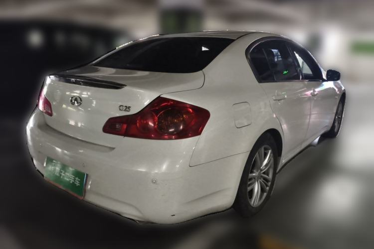 Used Infiniti G Series 2010 G25 Sedan Luxury Sport Edition Rear Right 45 Deg