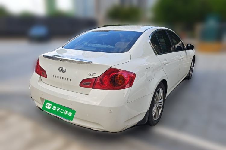 Used Infiniti G Series 2010 G25 Sedan Luxury Sport Edition Rear Right 45 Deg
