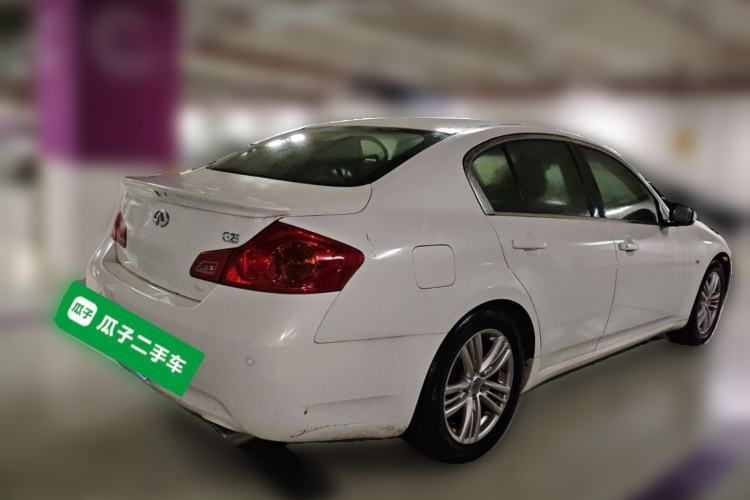 Used Infiniti G Series 2010 G25 Sedan Sport Edition Rear Right 45 Deg