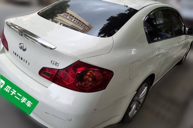Used Infiniti G Series 2010 G25 Sedan Sport Edition Rear Right 45 Deg