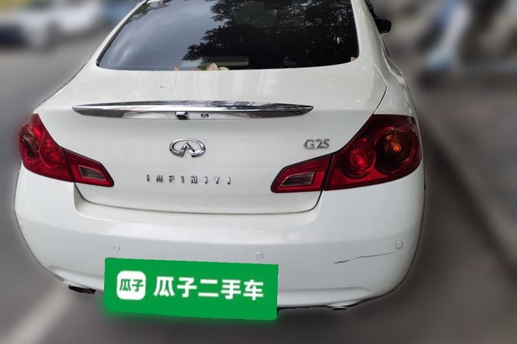 Used Infiniti G Series 2010 G25 Sedan Sport Edition Rear