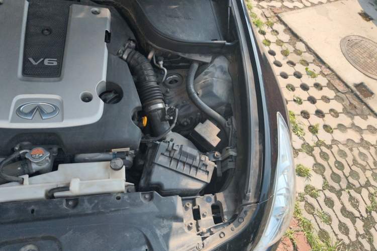 Used Infiniti G Series 2013 G25 Sedan Luxury Sport Edition Engine Bay Left