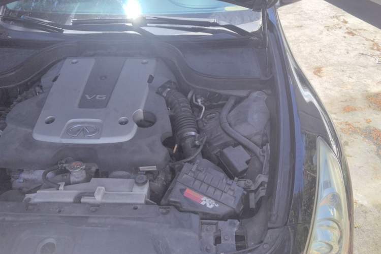 Used Infiniti G Series 2013 G25 Sedan Luxury Sport Edition Engine Bay Left