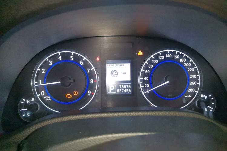 Used Infiniti G Series 2013 G37 Sedan Instrument Cluster